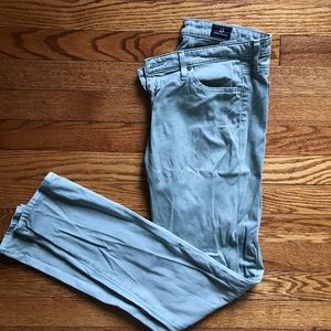 Green AG cigarette leg jeans sz28